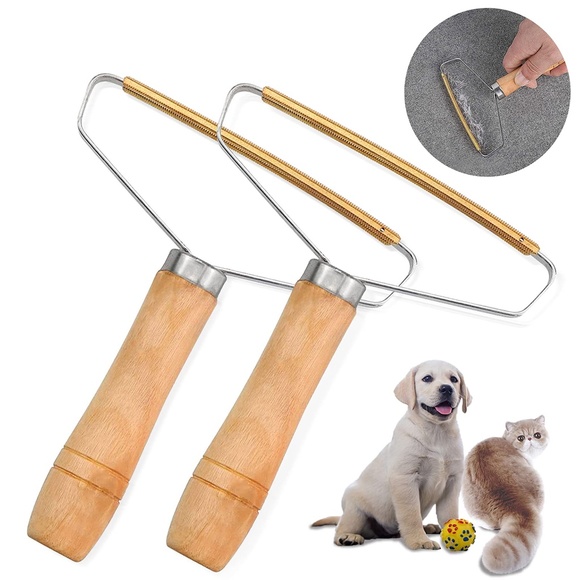 Pet Hair Remover Carpet Lint Cleaner FurPortable Double-sided NEW Fuzz Shaver - Picture 5 of 9